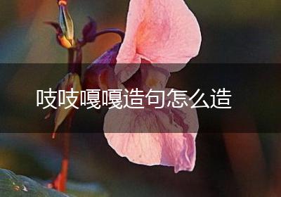 吱吱嘎嘎造句怎么造