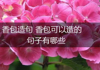 香包造句 香包可以造的句子有哪些