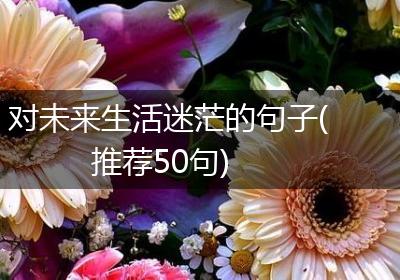 对未来生活迷茫的句子(推荐50句)