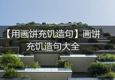 【用画饼充饥造句】画饼充饥造句大全