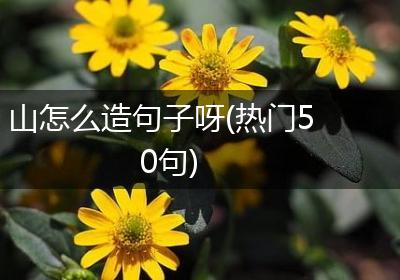 山怎么造句子呀(热门50句)