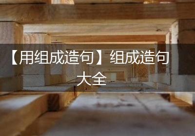 【用组成造句】组成造句大全