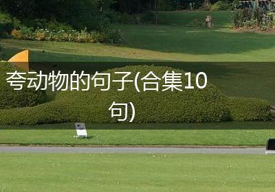夸动物的句子(合集10句)