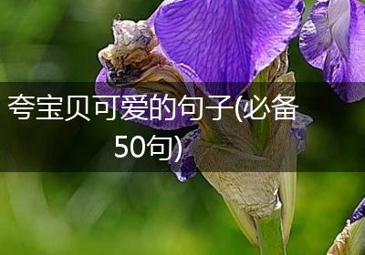 夸宝贝可爱的句子(必备50句)