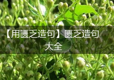 【用匮乏造句】匮乏造句大全