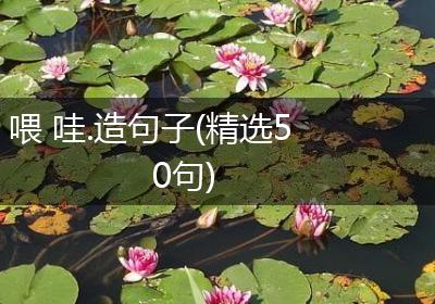 喂 哇.造句子(精选50句)