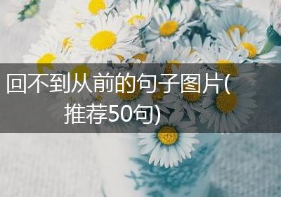 回不到从前的句子图片(推荐50句)