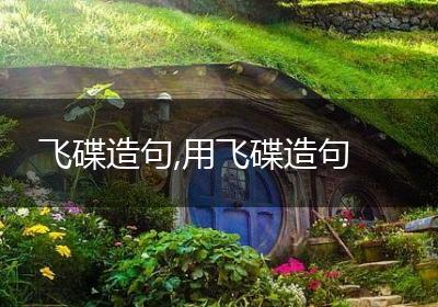 飞碟造句,用飞碟造句