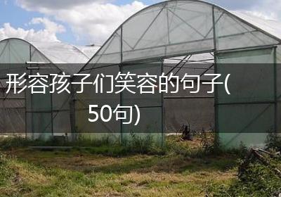 形容孩子们笑容的句子(50句)