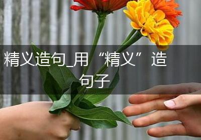 精义造句_用“精义”造句子
