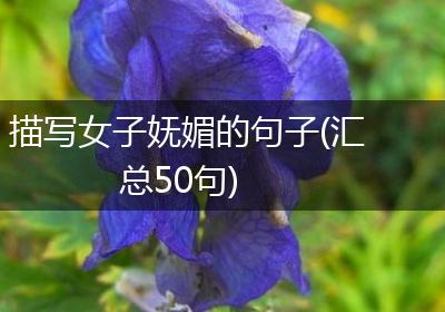 描写女子妩媚的句子(汇总50句)