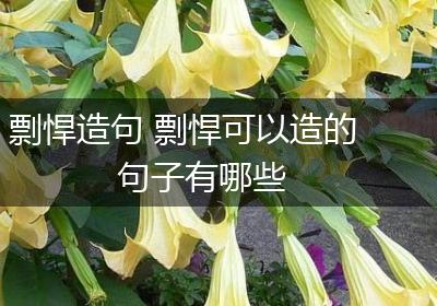 剽悍造句 剽悍可以造的句子有哪些