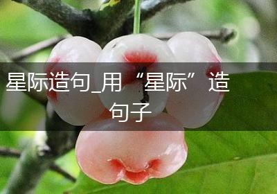 星际造句_用“星际”造句子