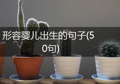 形容婴儿出生的句子(50句)