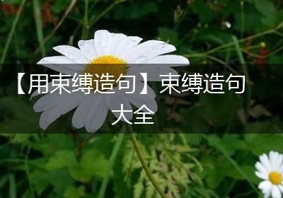 【用束缚造句】束缚造句大全