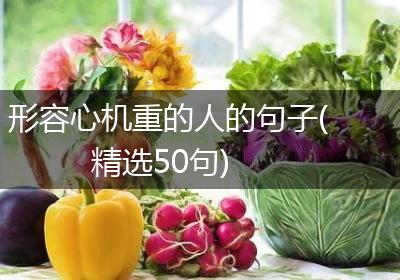 形容心机重的人的句子(精选50句)