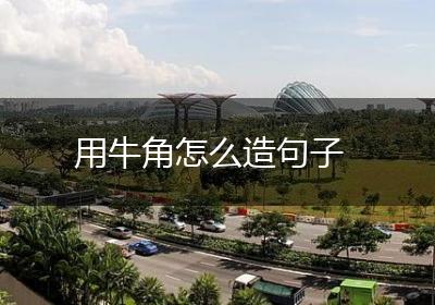 用牛角怎么造句子