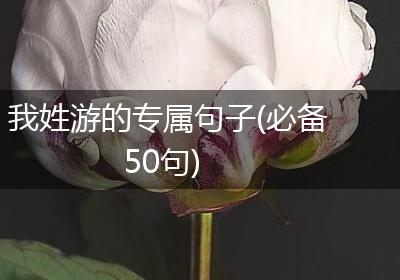 我姓游的专属句子(必备50句)