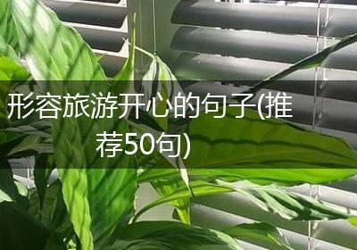 形容旅游开心的句子(推荐50句)