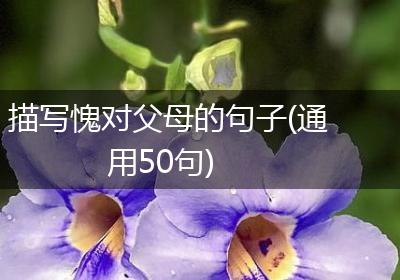 描写愧对父母的句子(通用50句)