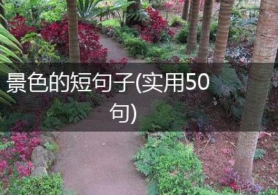 景色的短句子(实用50句)