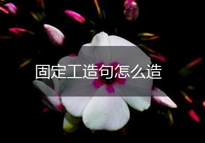 固定工造句怎么造