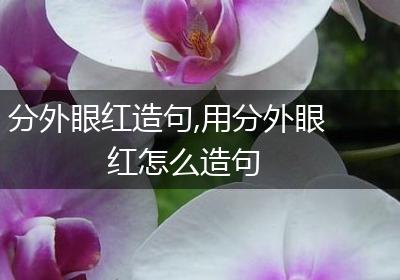 分外眼红造句,用分外眼红怎么造句