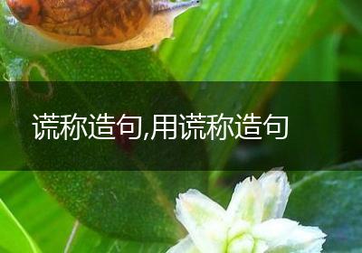 谎称造句,用谎称造句