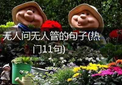 无人问无人管的句子(热门11句)