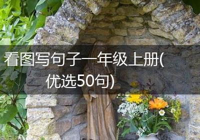 看图写句子一年级上册(优选50句)