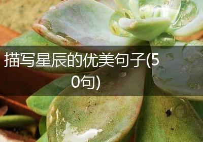 描写星辰的优美句子(50句)