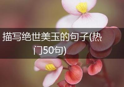 描写绝世美玉的句子(热门50句)