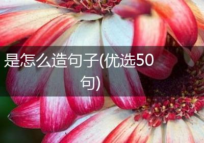 是怎么造句子(优选50句)