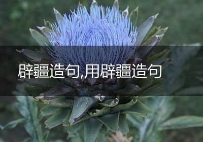 辟疆造句,用辟疆造句
