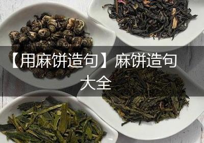 【用麻饼造句】麻饼造句大全