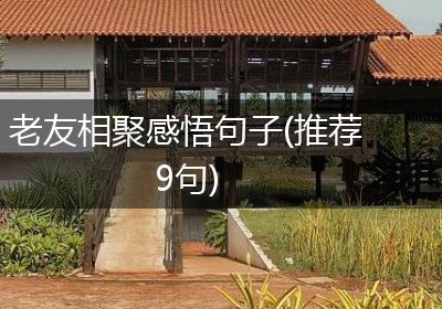 老友相聚感悟句子(推荐9句)