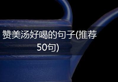 赞美汤好喝的句子(推荐50句)