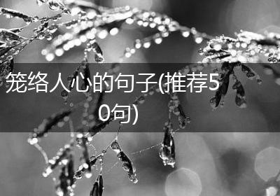笼络人心的句子(推荐50句)