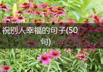 祝别人幸福的句子(50句)