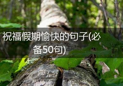 祝福假期愉快的句子(必备50句)