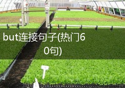 but连接句子(热门60句)
