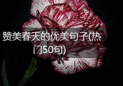 赞美春天的优美句子(热门50句)