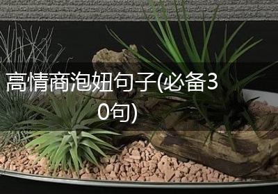 高情商泡妞句子(必备30句)