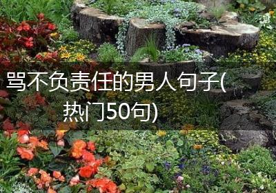 骂不负责任的男人句子(热门50句)