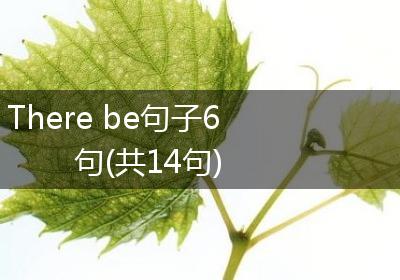 There be句子6句(共14句)