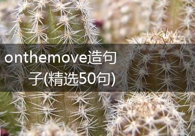 onthemove造句子(精选50句)