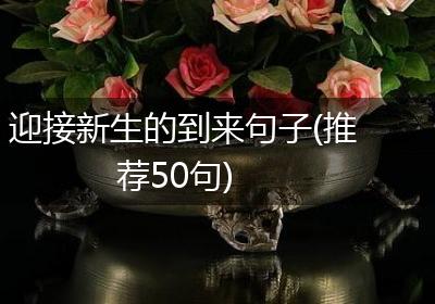 迎接新生的到来句子(推荐50句)