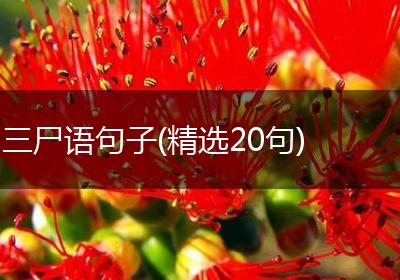 三尸语句子(精选20句)