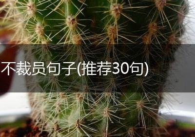 不裁员句子(推荐30句)