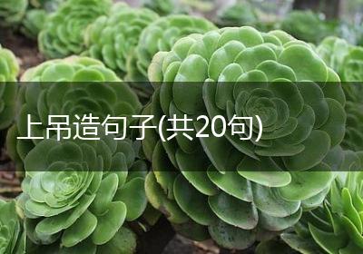 上吊造句子(共20句)